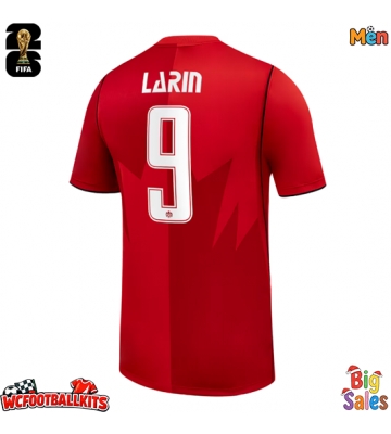 Canada Cyle Larin #9 Replica Home Stadium Shirt World Cup 2026 Short Sleeve
